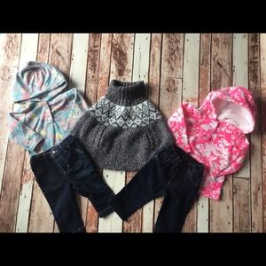 Fall Clothing Baby Girl 6-12 mo Tops Pants Lot Bx1